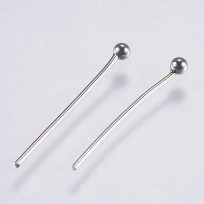 Tarnish Resistant 304 Stainless Steel Ball Head Pins