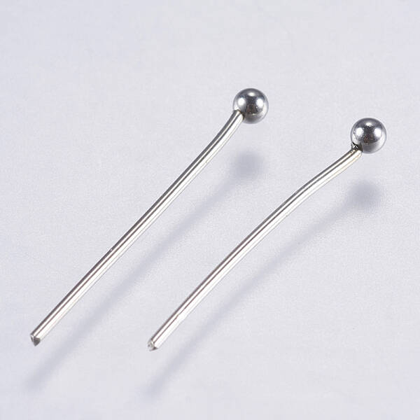 Tarnish Resistant 304 Stainless Steel Ball Head Pins