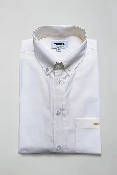 Cream Cotton Shirt for Men | Size: L | Color: Cream