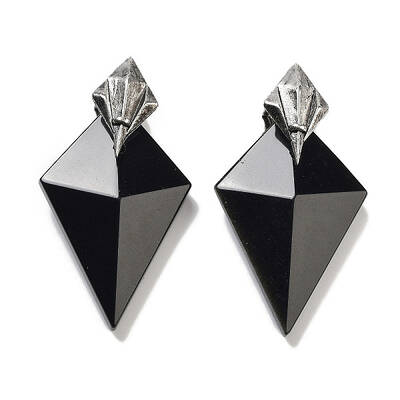 Natural Obsidian Pendants