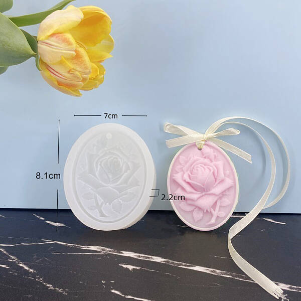 Flower Food Grade DIY Pendant Silicone Molds