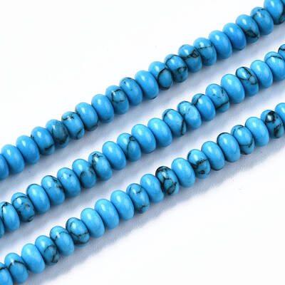 Synthetic Turquoise  Beads Strands