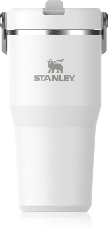Stanley IceFlow™ Flip Straw Stainless Steel Water Bottle Frost 600ml Thermal Glass
