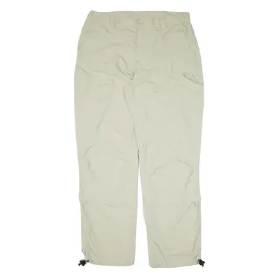 BIG BEAR Womens Trousers Beige Loose Straight W35 L31