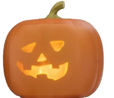 ANIMAT3D Jabberin' Jack The Talking Animated Pumpkin with Built-In Projector & Speaker Box Traditional