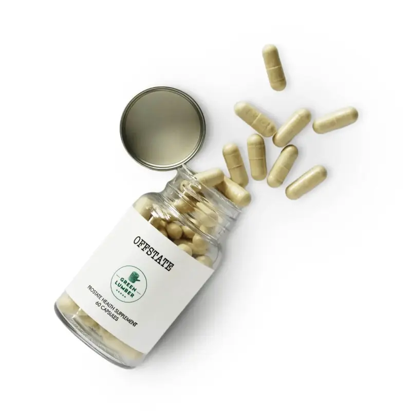 Offstate - Prostate Health Support All-Natural Supplement - Beta-sitosterol, Birch Bark Extract, Flower Pollen Extract