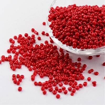 8/0 3mm Baking Paint Glass Seed Beads Loose Spacer Beads