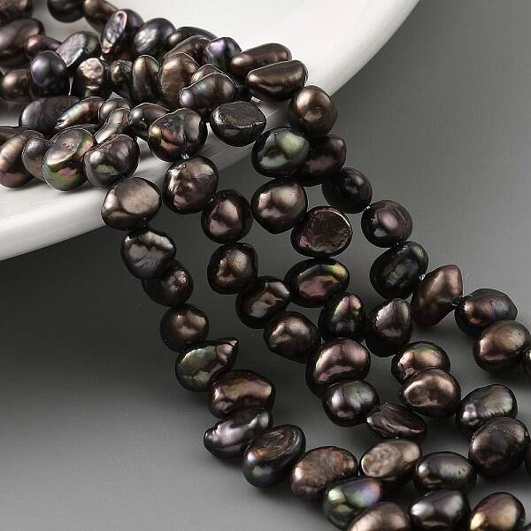 Dyed Natural Cultured Freshwater Pearl Beads Strands