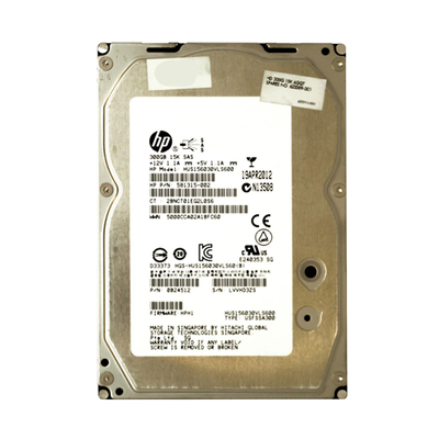 623211-001 HP 300GB 6Gb/s SAS 15000 3.5-inch 16MB Hard Drive