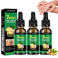 Ginger Nail Growth Oil (3 Counts),  7 Days Ginger Cuticle Care Oil for Strengthen nails & Promote Nail Growth, Natural Plant ...