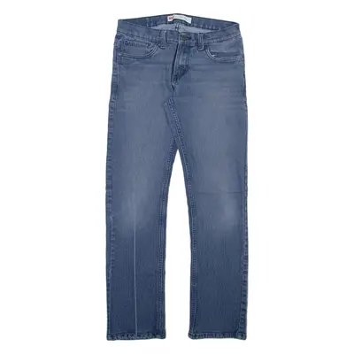 LEVI'S 511 Jeans Boys Blue Slim Straight Stone Wash W29 L29