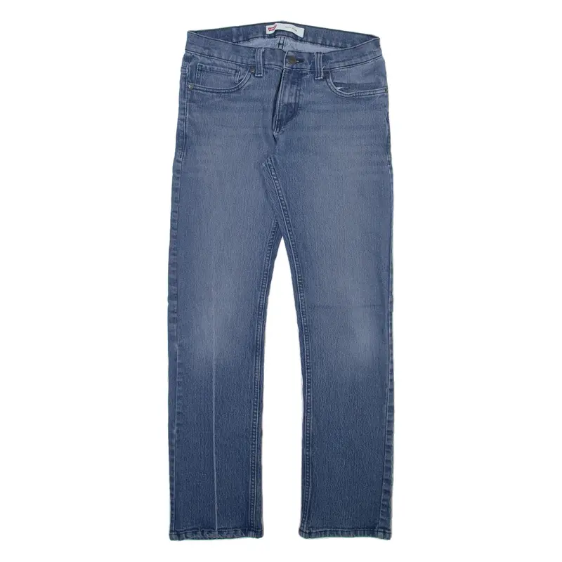 LEVI'S 511 Jeans Boys Blue Slim Straight Stone Wash W29 L29