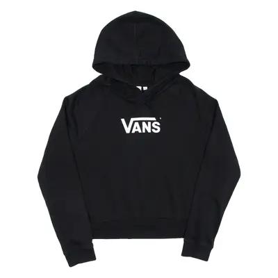 VANS Cropped Womens Black Hoodie XL