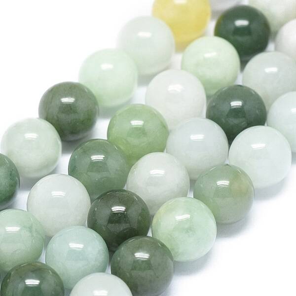 Natural Jadeite Beads Strands