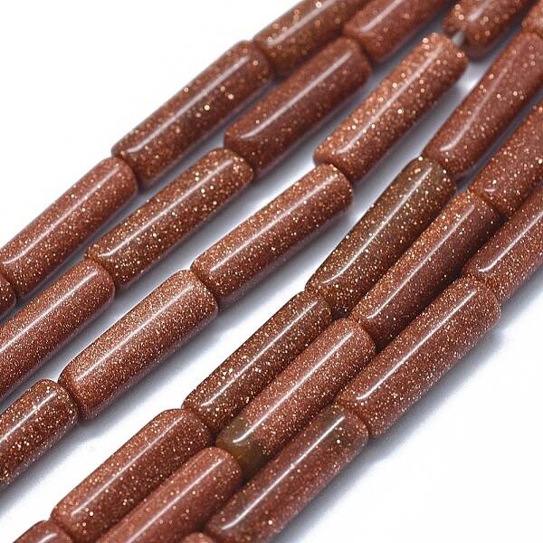 Synthetic Goldstone Beads Strands