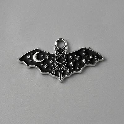 Halloween Alloy Enamel Pendants