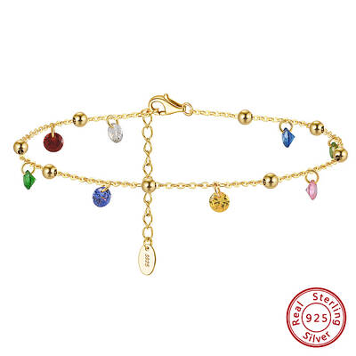 925 Sterling Silver Anklets