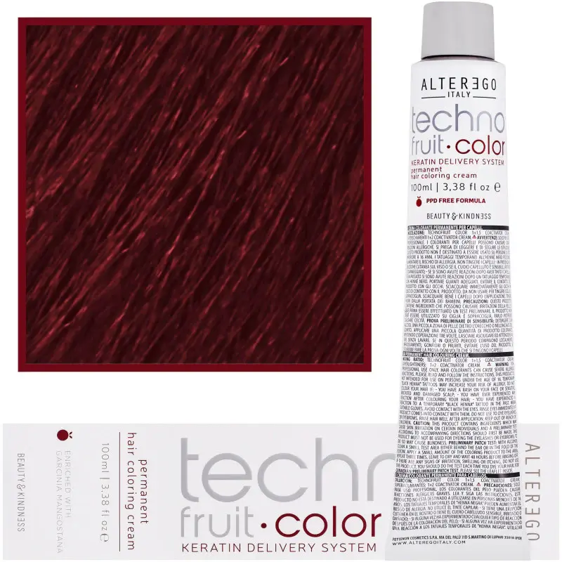 Hair dye Alter Ego Technofruit Color 100ml 7/6