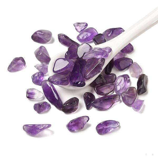 Natural Amethyst Chip Beads