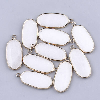 Natural White Jade Pendants