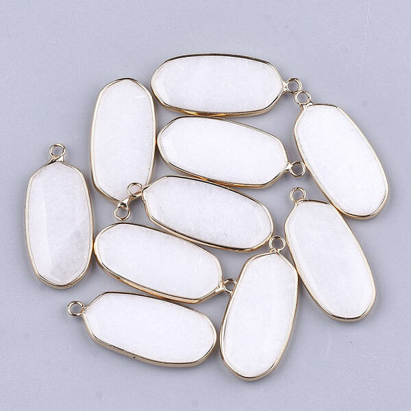 Natural White Jade Pendants
