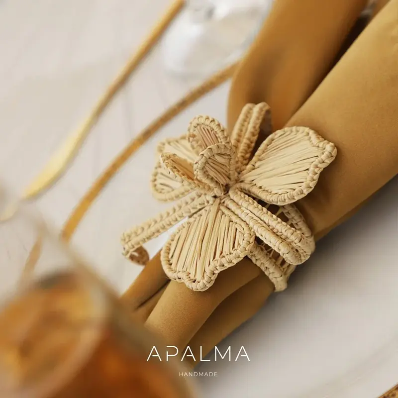 Orchid Napkin Ring - Sold by Set | Pack: Pack of 6