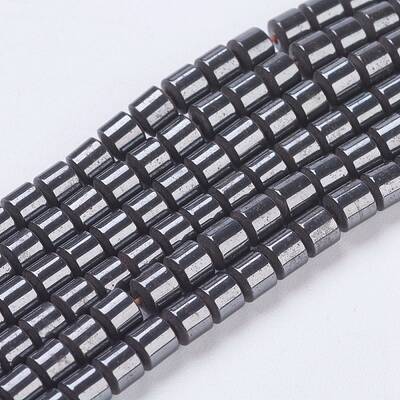 Synthetic Hematite Beads