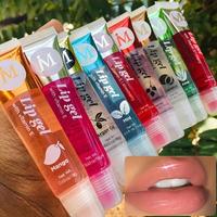 Moisturizing Clear Lip Gloss, 6 Counts/set Hydrating Lip Oil, Coconut Flavor Lip Care Gift Set for Women & Girls, Lip Stain