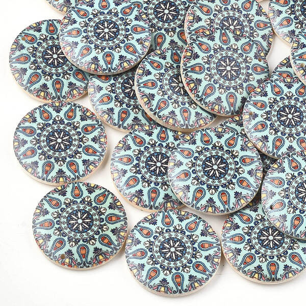 Printed Wooden Pendants