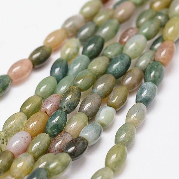 Natural Indian Agate Beads Strands