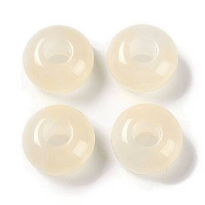 Two Tone Resin European Beads