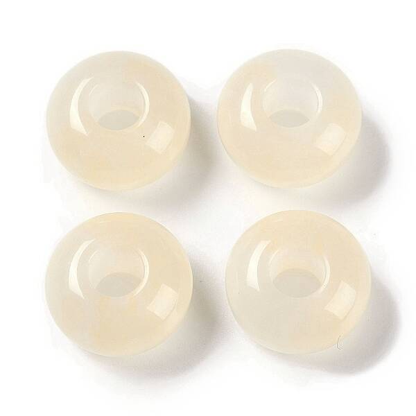 Two Tone Resin European Beads