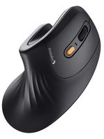 ProtoArc Ergonomic Mouse, EM11 NL Bluetooth Rechargeable Wireless Vertical Mouse, 3 Multi-Device Connectivity for Computer/PC...