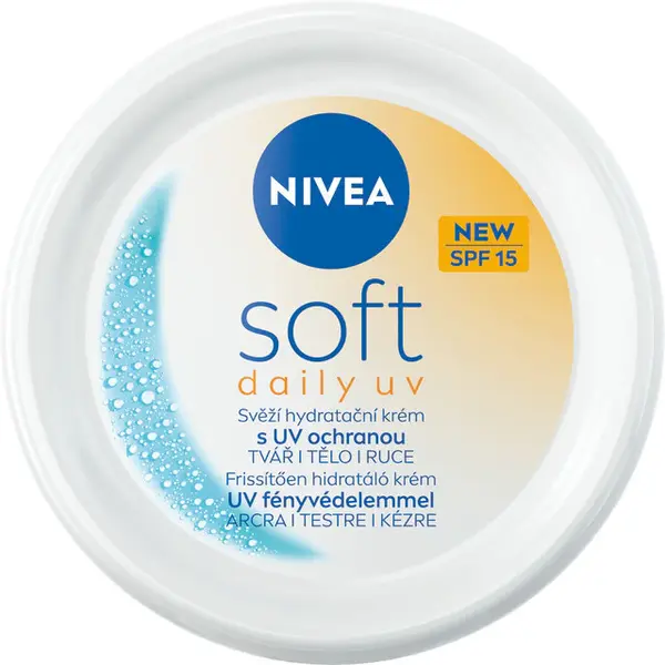 Nivea Moisturizing cream with UV protection SPF 15 Soft (Daily UV) 100 ml