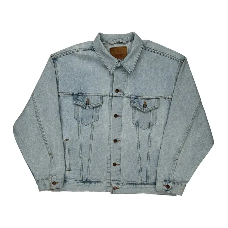 Levis Denim Jacket - XL Light Wash Cotton