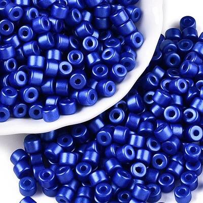 Baking Paint Pearlized Glass Seed Beads