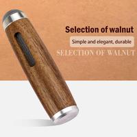Car Ashtray Portable Dust-free Ashtray Accessories Wooden Cover