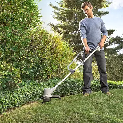 Lawn Trimmer Handle, Ergonomically Designed Weeder Handle Extension, Multi-functional Garden Trimmer Handle, Suitable for Law...