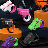 Decompression Toy Pistol, 1 Piece Fidget Slider, Fidget Spinner Toy, Stress Relief Toy for Adults, EDC Toy with Textured Hand...