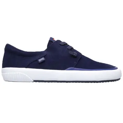 Camper Peu Rambla K100414 Suede Men's Slip On Shoes - Blue - Size:US 8 Men