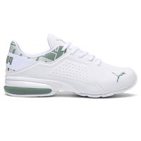 Puma Mens Viz Runner Repeat Wide Running Sneakers Shoes - White