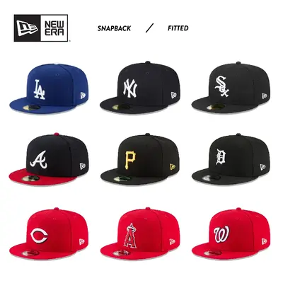 NEW ERA 59FIFTY MLB Baseball Hat National Teams Fitted Snapback Los Angeles Dodgers New York Yankees Boston Red Sox Hats Cap ...