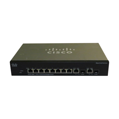 SRW208MP-K9-AR Cisco SF302-08MP 8x Port PoE 2x Combo SFP Switch