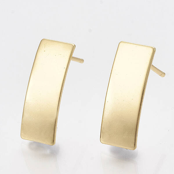 Brass Stud Earring Findings