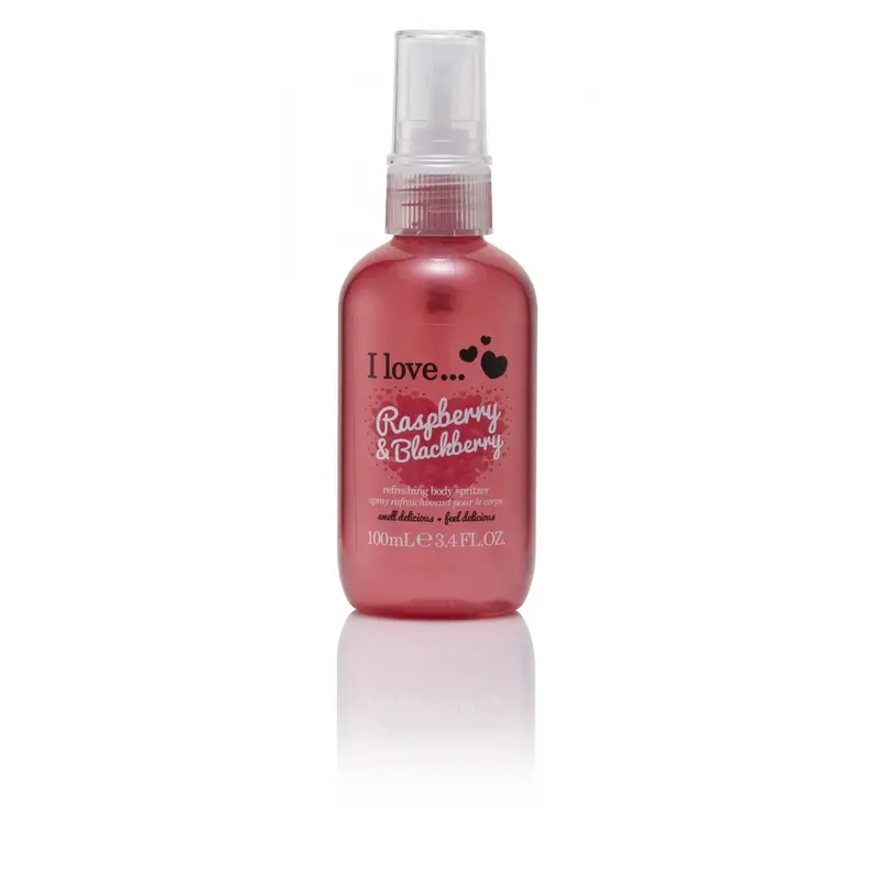 I Love Raspberry and Blackberry Fragrance Spray for Women 100 ml