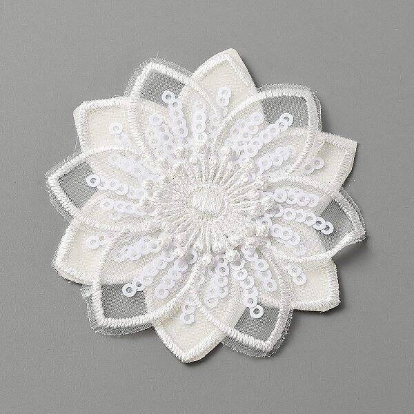 Computerized Embroidery Lace Self Adhesive/Sew on Patches