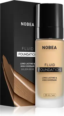 NOBEA Day-to-Day Long-lasting Fluid Foundation Color 03 Golden Beige 28 ml
