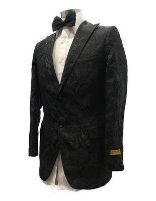 Blazer-777 KA224-6 - Black - Mens Wholesale Blazers