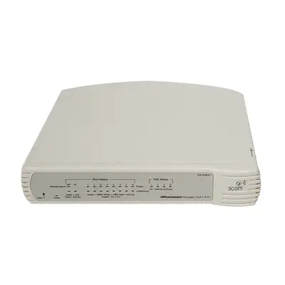 3Com 3CR16709-91-ME | OfficeConnect 9 FX Managed Ethernet Switch 8 x 10/100Base-TX LAN, 1 x 100Base-FX Uplink 1 x SFP Managed...