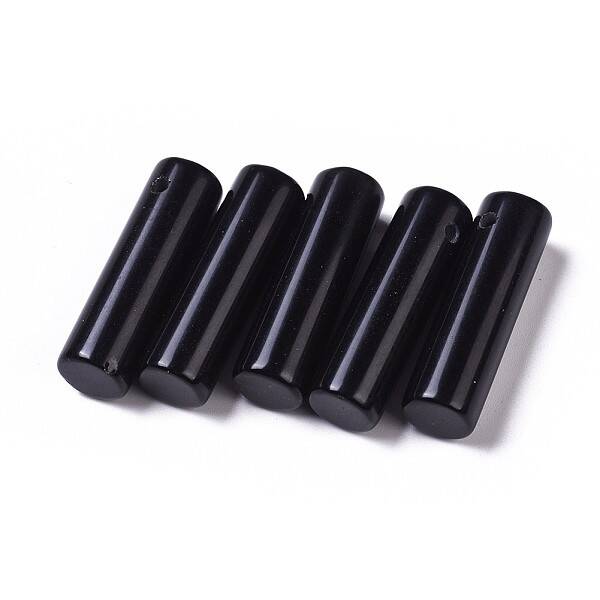 Natural Black Obsidian Pendants